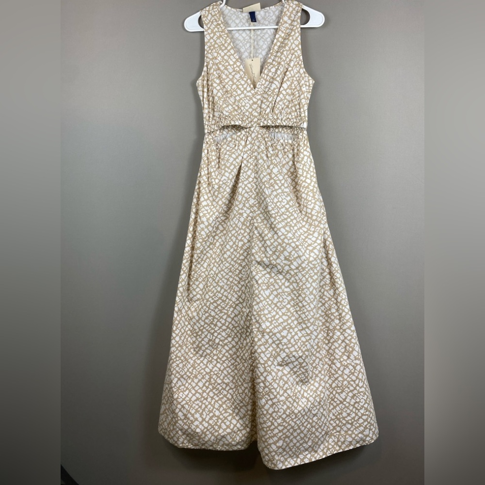 Universal Thread Women's Cut out Maxi A line Dress Small NWT